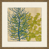 Crackled Layered Seagrass 3 Painting