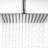 12" Square Ultra Thin Rainfall 1.8 GPM Shower Head-87199313