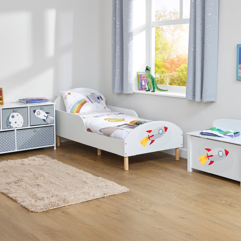 Kids White Toddler Bed – Rocket