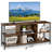 3-Tier TV Stand for TV's up to 65" Entertainment Media Center with Storage Basket