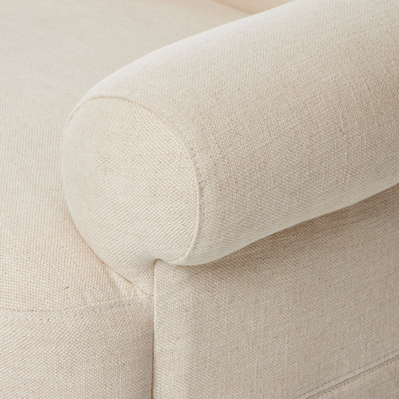 Arden Swivel Chair, Bergamo Parchment