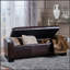 Banc de rangement avec repose-pieds Guernsey