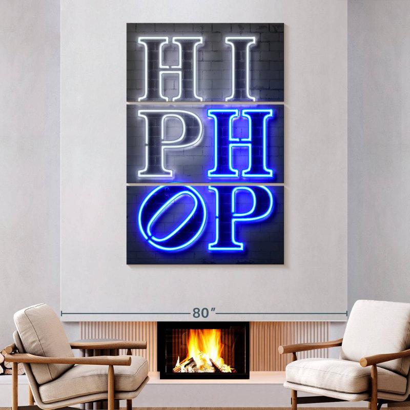 Tergel Hip Hop, 74" H x 48" W