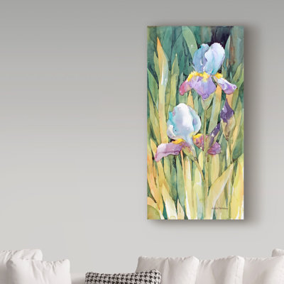 «Beneath The Sun» par Mattox, reproduction d'aquarelle sur toile tendue