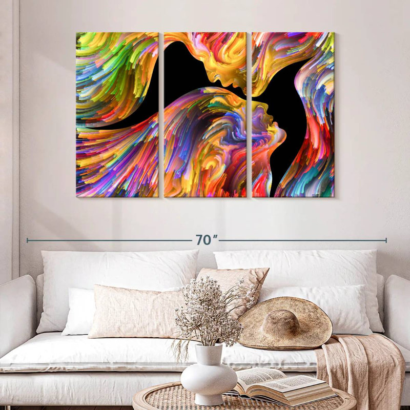 Avery Abstract Affection, H 32 po x l 50 po