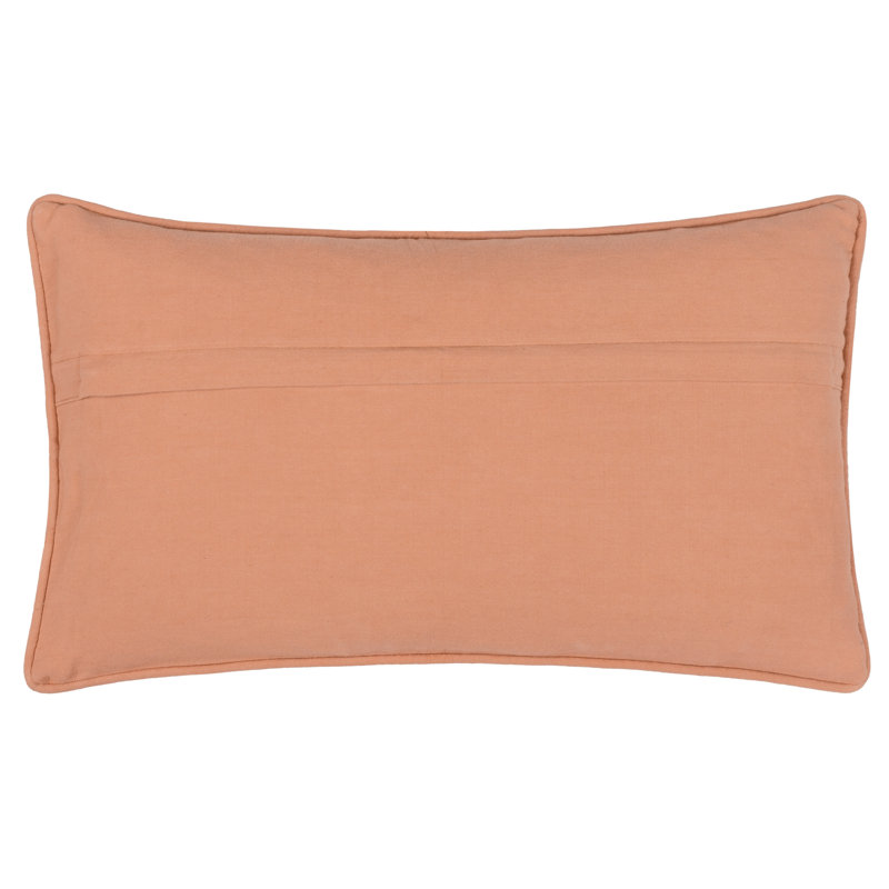 Pink Rectangular Throw Cushion