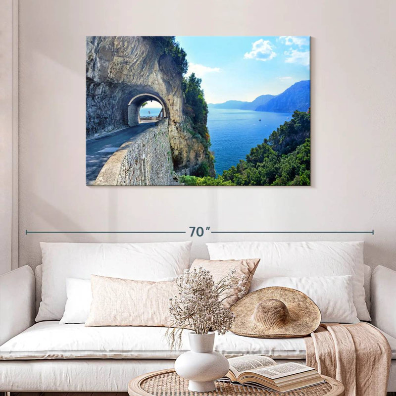 Lilie Amalfi Highway Tunnel, 30" H x 45" W