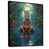 Black Floater Framed