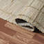Tapis rayé en jute tissé à la main Contemporary-235002845