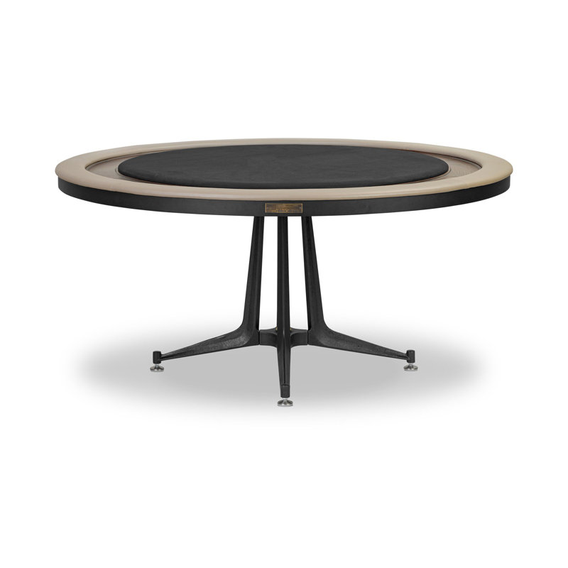 Poker Table-Smoked Oak, Smoked Oak