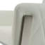 Chaise avec accoudoirs capitonnée Azuredee