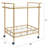 Ciara-Leigh Metal Bar Cart