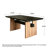 62.99"Mid-Century Modern Rectangular Solid Wood Dining Table-1642637929