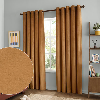 The Ultimate Velvet Blackout Curtain Panel Pair