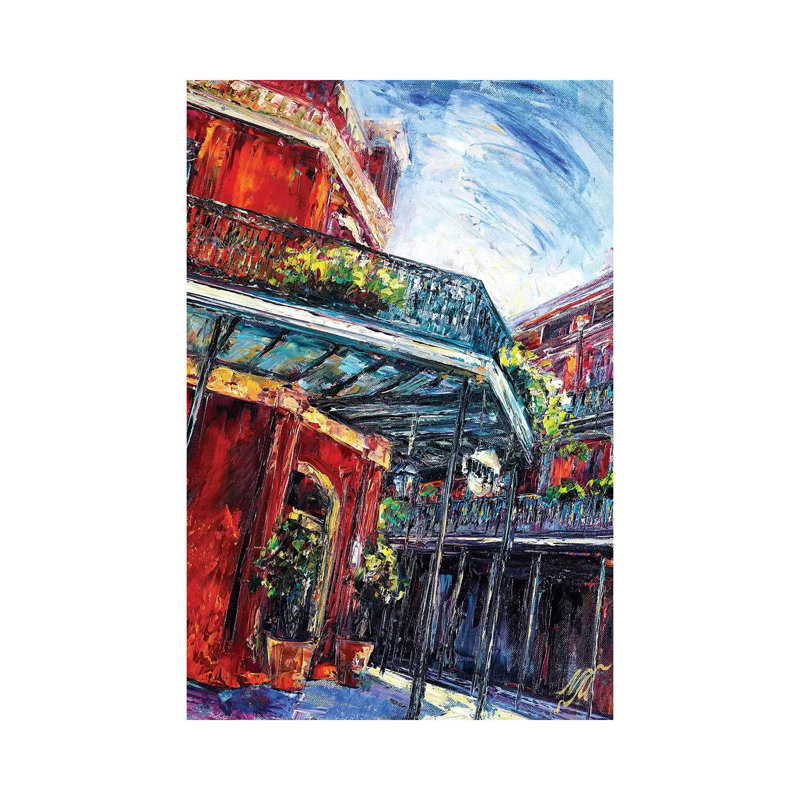 Imprimé, Toile tendue, H 26 po x l 18 po x 1,5 po, Pas de tapis