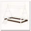 Lit plateforme simple avec escalier-734781391