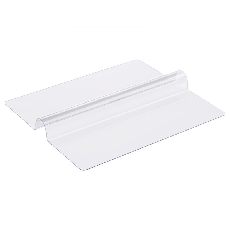 Protecteur de table en PVC givré protecteur de bureau en plastique 1,5 mm d'épaisseur, L 54 po x l 54 po