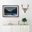 Mountains in Sichuan China in Abstract - Framed Print-55727269-55727270