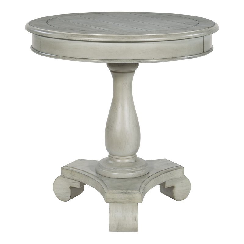 Lana End Table, Antique Gray Stone