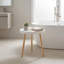 Davina Round Lipped Accent Side Table-2137834834