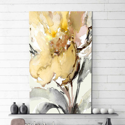 «Bright Blooms II», reproduction d'art sur toile tendue