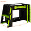 - Lit mezzanine simple conçu avec éclairage, bureau et rangement, sous la zone pour le divertissement de la console, option de travail et de jeu tout-en-un en bois, tablettes, travail conçu, espace de jeu-130762687-130762689