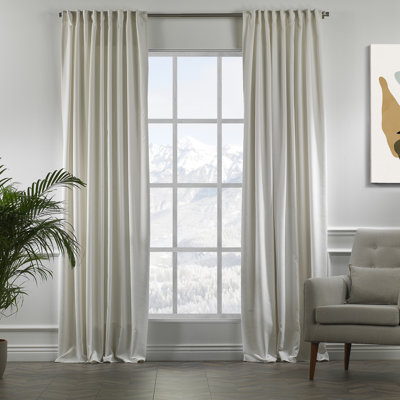 Semi Sheer Curtain Single Panel