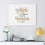 Godliness Guards Proverbs 13:6 - Wrapped Canvas Print