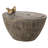 Elden Outdoor Weather Resistant Birdbath Fountain with Lights