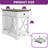 25.9''H Farmhouse End Table With Power Outlets-1101676850