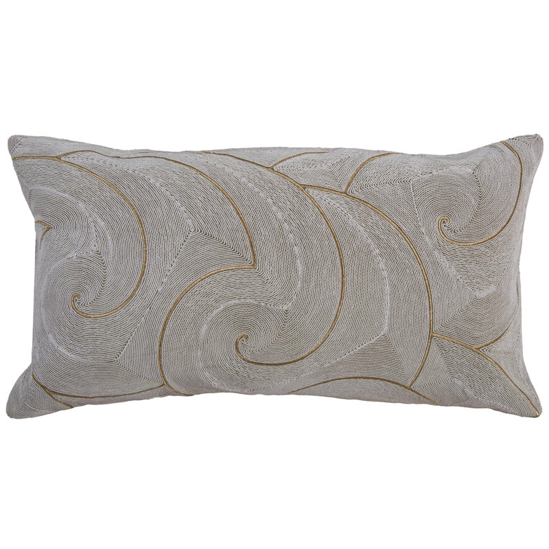 Coussin décoratif en duvet et bourre glamour