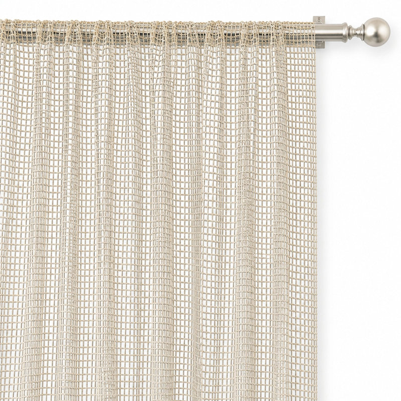 Net-Like Sheer | Area Fabric_AREA, Gold