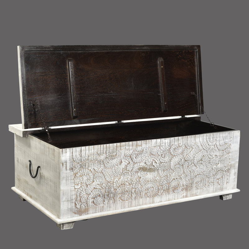 Coffre de panneau sculpté Riddell