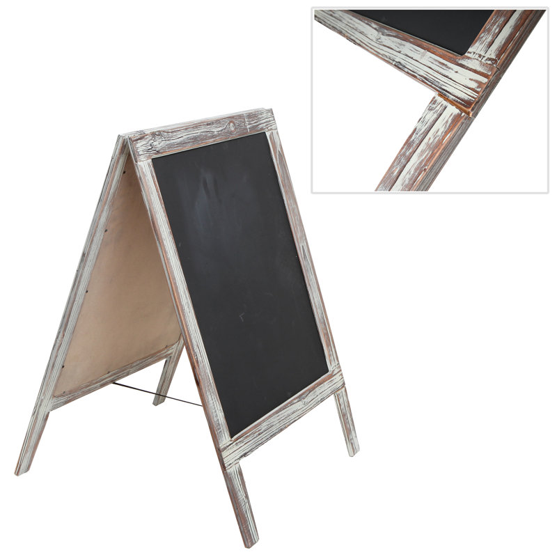 A Frame Free Standing Chalkboard 