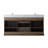 Cayden 72'' Double Bathroom Vanity with Top-982355617
