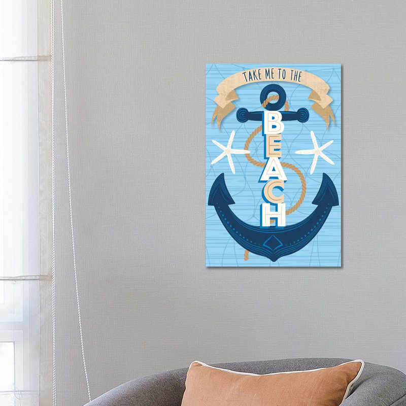 Beach Fun III by Arrolynn Weiderhold - Wrapped Canvas Print, 66.04 cm H x 45.72 cm W x 3.175 cm D