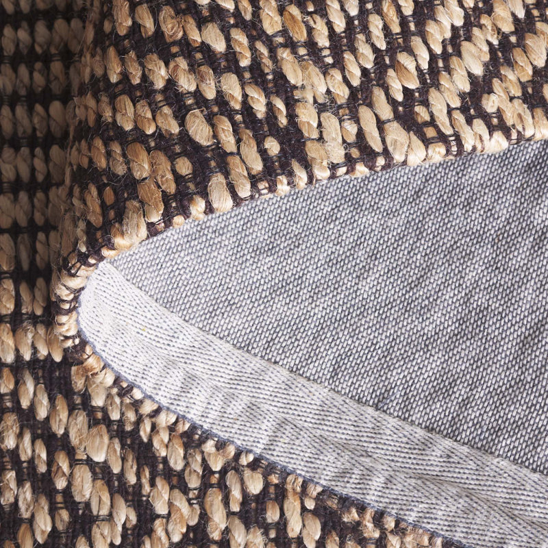 Tapis géométrique en fibre naturelle 565 jacquard, Rectangle de 5 pi x 8 pi