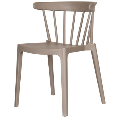 Bliss Stacking Patio Dining Side Chair