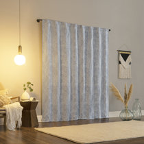 Elrene Home Fashions Aurora Kids Room Darkening Layered Sheer Curtain Panel, 52 x 63 - Pearl Gray