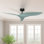 Ventilateur de plafond à 3 pales avec tige verticale Anesca