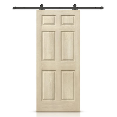 Porte standard lambrissée en bois manufacturé