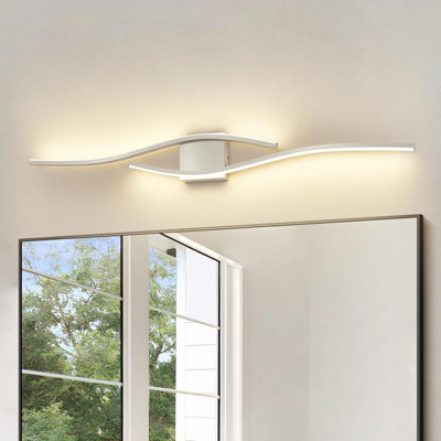 Modern Dimmable LED Bathroom Vanity Light with 5 Adjustable Color Temperatures