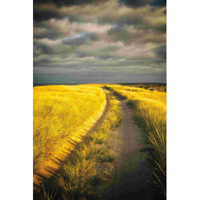 «Down the Road» par Aledanda - reproduction d'art sur toile tendue