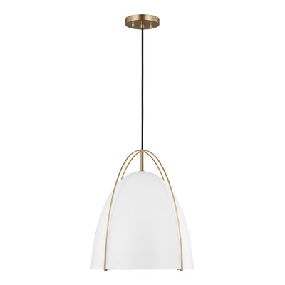 Luminaire suspendu conique à 1 lumière Nikki