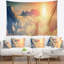 Tapisserie sky landscape au-dessus des nuages flottants-28509773