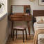 Solid Wood Vanity with Mirror