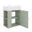 Meuble-lavabo mural 21,6 po avec évier et rangement à gauche-1034246136-1034246118