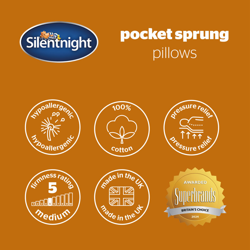 Silentnight Pocket Sprung Pillow