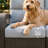 Oversized Wicker Outdoor Reclining Loveseat Sofa Set, 2-seater Recliner Couch With Storage & Cup Holder-995971934-995971935