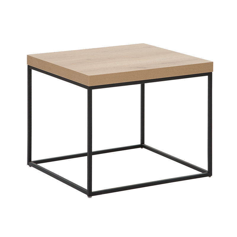 Oberle Frame End Table, Light Wood